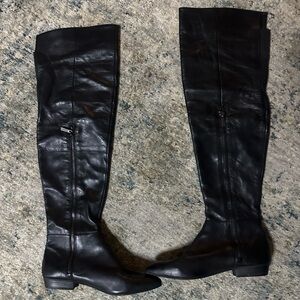 Vince Camuto Black Over the Knee Boots